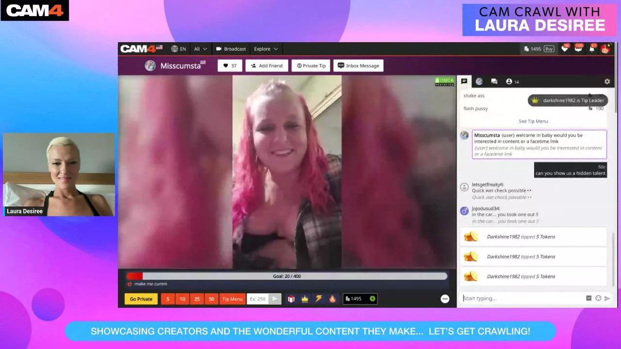 LauraDesiree on Cam4 