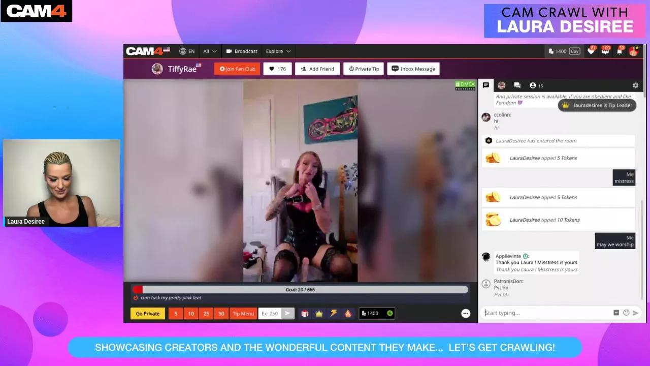 LauraDesiree on Cam4 