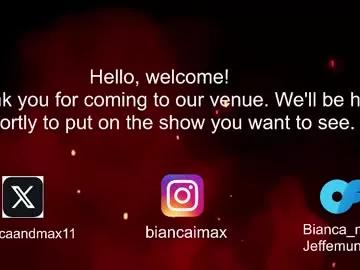 bianca_and_maxwell from Chaturbate is Freechat