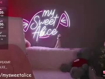my__sweet__alice from Chaturbate is Freechat