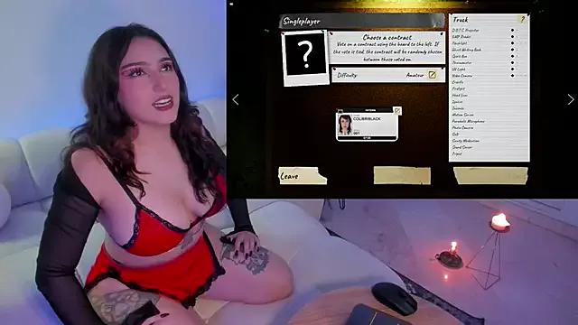 ColibriBlack from StripChat is Freechat