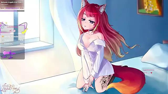 LewdFoxy_VT from StripChat is Freechat