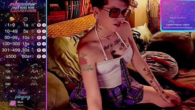 missvadanoir from StripChat is Freechat